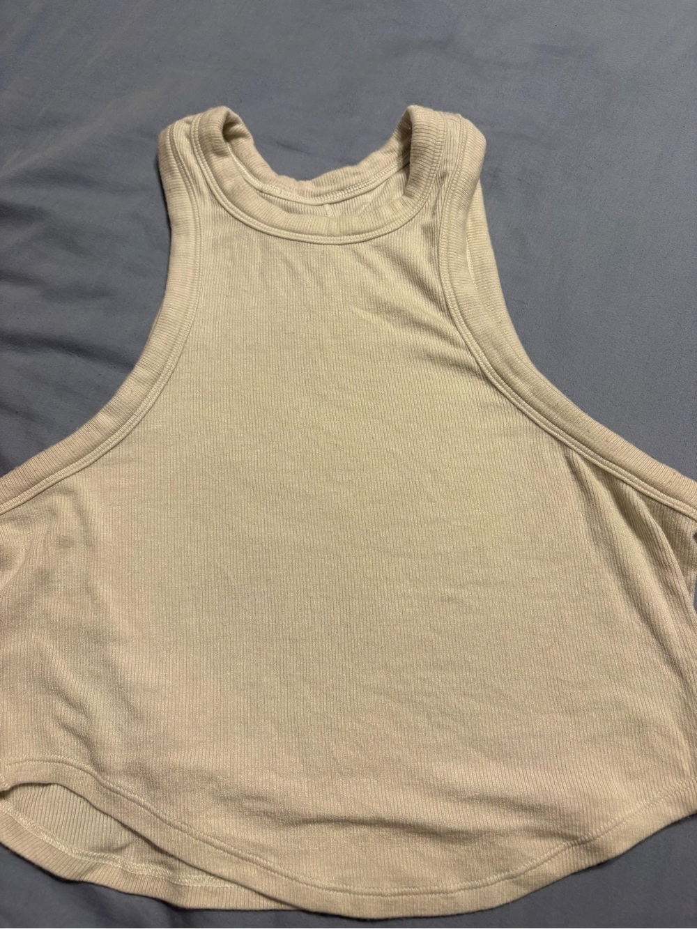 Women’s Lululemon Ribbed Tank Top - White